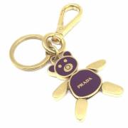 Pre-owned Metal key-holders Prada Vintage , Yellow , Unisex