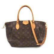 Pre-owned Canvas louis-vuitton-bags Louis Vuitton Vintage , Brown , Da...