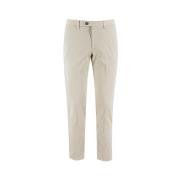 Slim Fit Katoenen Broek Michael Coal , Beige , Heren