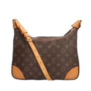 Pre-owned Fabric louis-vuitton-bags Louis Vuitton Vintage , Brown , Da...