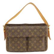 Pre-owned Canvas louis-vuitton-bags Louis Vuitton Vintage , Brown , Da...