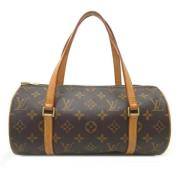 Pre-owned Fabric louis-vuitton-bags Louis Vuitton Vintage , Brown , Da...