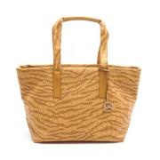 Pre-owned Coated canvas totes Michael Kors Pre-owned , Yellow , Dames