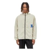 Equestrian Knight Nylon Hoodie Burberry , Beige , Heren