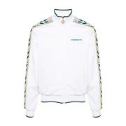 Biologisch katoen Laurel Zip Sweatshirt Casablanca , White , Heren