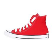 Sketch Chuck Taylor High Top Sneakers Converse , Red , Dames