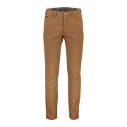 Bruine Katoenen Chino Broek Meyer , Brown , Heren