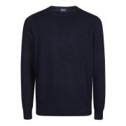 Casual Gebreide Pullover Sweater Drumohr , Blue , Heren