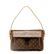 Pre-owned Canvas louis-vuitton-bags Louis Vuitton Vintage , Brown , Da...