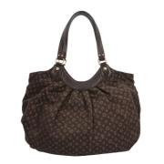 Pre-owned Fabric louis-vuitton-bags Louis Vuitton Vintage , Brown , Da...