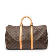 Pre-owned Canvas travel-bags Louis Vuitton Vintage , Brown , Dames