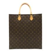 Pre-owned Canvas louis-vuitton-bags Louis Vuitton Vintage , Brown , Da...