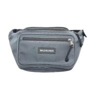 Pre-owned Fabric balenciaga-bags Balenciaga Vintage , Gray , Dames