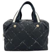 Pre-owned Nylon chanel-bags Chanel Vintage , Black , Dames