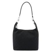 Pre-owned Cotton handbags Gucci Vintage , Black , Dames