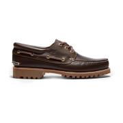 Bruine Platte Schoenen Anti-Fatigue Technologie Timberland , Brown , H...