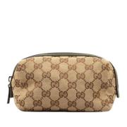 Pre-owned Canvas gucci-bags Gucci Vintage , Brown , Dames