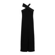 Elegante Jurk voor elke gelegenheid Max Mara Studio , Black , Dames