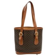 Pre-owned Canvas totes Celine Vintage , Brown , Dames