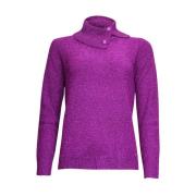 Rolhals Pullover 431154 Roberto sarto , Purple , Dames