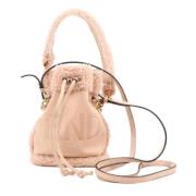 Pre-owned Leather handbags Fendi Vintage , Pink , Dames