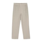 Stijlvolle broeken voor mannen Issey Miyake , Beige , Dames