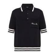 Polo met zak Balmain , Black , Heren