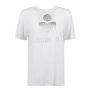 Casual katoenen T-shirt voor vrouwen Isabel Marant Étoile , White , Da...