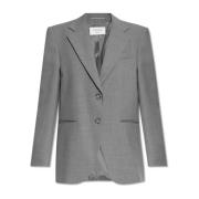 Blazer Baffo Sportmax , Gray , Dames