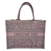 Pre-owned Canvas totes Dior Vintage , Pink , Dames