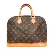 Pre-owned Canvas louis-vuitton-bags Louis Vuitton Vintage , Brown , Da...