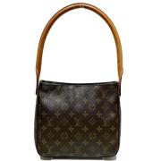 Pre-owned Canvas louis-vuitton-bags Louis Vuitton Vintage , Brown , Da...