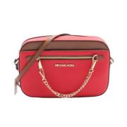 Pre-owned Leather shoulder-bags Michael Kors Pre-owned , Red , Dames