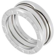 Pre-owned White Gold rings Bvlgari Vintage , Gray , Dames