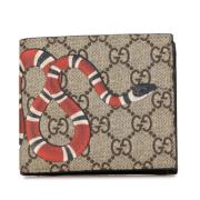 Pre-owned Plastic wallets Gucci Vintage , Beige , Heren