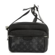 Pre-owned Canvas handbags Louis Vuitton Vintage , Gray , Dames