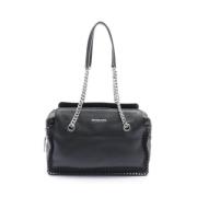 Pre-owned Leather shoulder-bags Michael Kors Pre-owned , Black , Dames