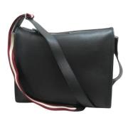 Pre-owned Leather shoulder-bags Bally Pre-owned , Black , Dames