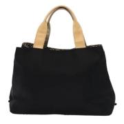 Pre-owned Fabric totes Burberry Vintage , Black , Dames