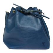 Pre-owned Leather louis-vuitton-bags Louis Vuitton Vintage , Blue , Da...