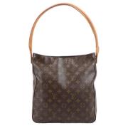 Pre-owned Leather handbags Louis Vuitton Vintage , Brown , Dames