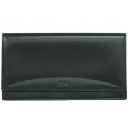 Pre-owned Leather wallets Loewe Pre-owned , Black , Dames