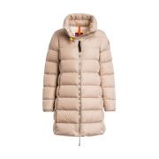 Stijlvolle Malandra Beige Jas Vrouwen Parajumpers , Beige , Dames