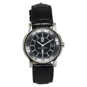 Pre-owned Metal watches Bvlgari Vintage , Black , Dames