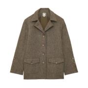 JIL Jacket Ines De La Fressange Paris , Green , Dames