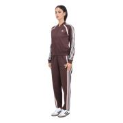 Bruine Dames Sport Trainingspak Adidas , Brown , Dames