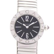 Pre-owned Metal watches Bvlgari Vintage , Black , Dames