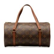 Pre-owned Canvas louis-vuitton-bags Louis Vuitton Vintage , Brown , Da...