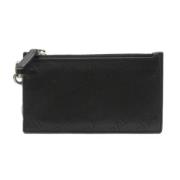 Pre-owned Leather wallets Balenciaga Vintage , Black , Dames