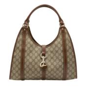 Pre-owned Plastic gucci-bags Gucci Vintage , Beige , Dames